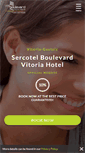 Mobile Screenshot of en.boulevardvitoriahotel.com