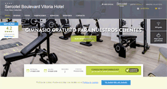 Desktop Screenshot of boulevardvitoriahotel.com