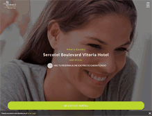 Tablet Screenshot of boulevardvitoriahotel.com